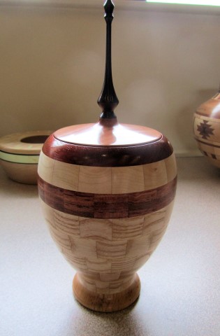 Segmented urn by Chris Withall
